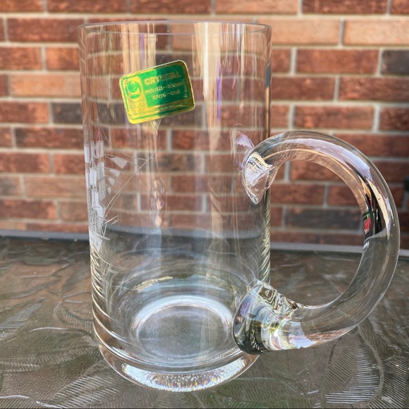 Lausitzer Glas Crystal Etched Sailboat Glass - Picture 5 of 9